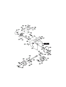 Drive Components parts for Craftsman Gas Snowblower 536886470 from AppliancePartsPros.com