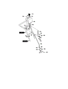 Control Panel parts for Craftsman Gas Snowblower 536886470 from AppliancePartsPros.com