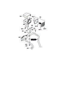 Headlight parts for Craftsman Gas Snowblower 536886490 from AppliancePartsPros.com