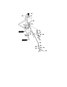 Control Panel parts for Craftsman Gas Snowblower 536886490 from AppliancePartsPros.com