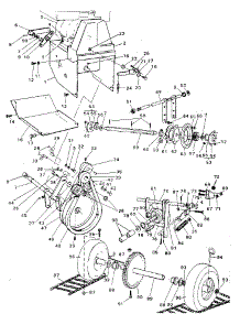 Motor Mount Assembly parts for Craftsman Snow Blower 536886510 from AppliancePartsPros.com