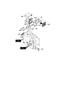 Headlight parts for Craftsman Gas Snowblower 536886520 from AppliancePartsPros.com