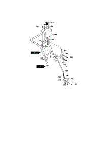 Control Panel parts for Craftsman Gas Snowblower 536886520 from AppliancePartsPros.com