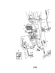 Handle Assembly parts for Craftsman Gas Snowblower 536886520-1989 from AppliancePartsPros.com