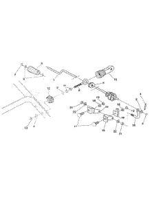 Chute Control parts for Craftsman Gas Snowblower 536886531 from AppliancePartsPros.com