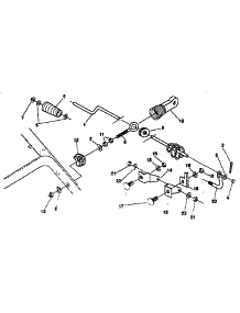 Chute Control Rod Repair Parts parts for Craftsman Gas Snowblower 536886540 from AppliancePartsPros.com