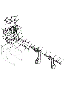Engine Components Repair Parts parts for Craftsman Gas Snowblower 536886540 from AppliancePartsPros.com