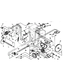 Drive Components Repair Parts parts for Craftsman Gas Snowblower 536886540 from AppliancePartsPros.com