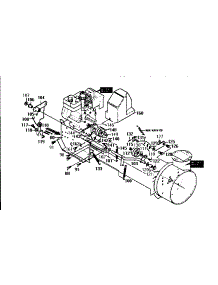 Frame Components parts for Craftsman Snow Blower 536886610 from AppliancePartsPros.com
