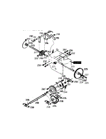 Drive Components parts for Craftsman Snow Blower 536886610 from AppliancePartsPros.com