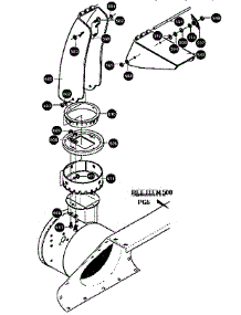 Discharge Chute parts for Craftsman Snow Blower 536886610 from AppliancePartsPros.com
