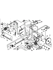 Drive Components Repair Parts parts for Sears Snow Blower 536886620 from AppliancePartsPros.com