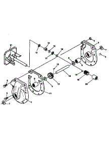 Gear Box Repair Parts parts for Sears Snow Blower 536886620 from AppliancePartsPros.com