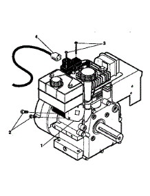 Starter parts for Sears Snow Blower 536886620 from AppliancePartsPros.com