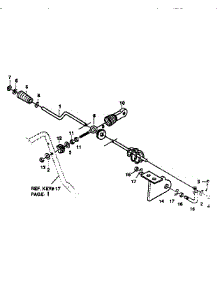 Chute Control Rod parts for Craftsman Gas Snowblower 536886621 from AppliancePartsPros.com