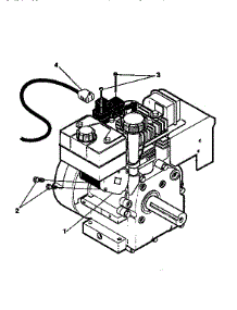 Starter Motor parts for Craftsman Gas Snowblower 536886621 from AppliancePartsPros.com