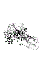 Frame Assembly parts for Craftsman Snow Blower 536886623 from AppliancePartsPros.com