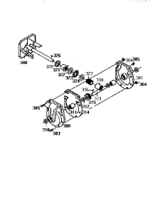 Gear Case Assembly parts for Craftsman Gas Snowblower 536886650 from AppliancePartsPros.com
