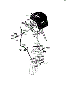 Remote Chute Assembly parts for Craftsman Gas Snowblower 536886650 from AppliancePartsPros.com
