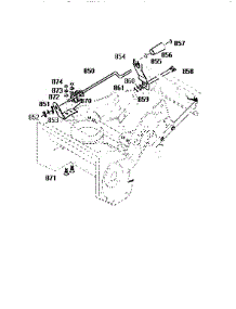 Chute Rod Assembly parts for Craftsman Snow Blower 536886750 from AppliancePartsPros.com
