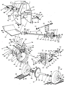 Motor Mount Assembly parts for Craftsman Snow Blower 536886801 from AppliancePartsPros.com