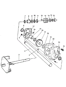 Gear Box parts for Craftsman Snow Blower 536886801 from AppliancePartsPros.com