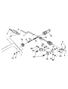 Chute Control Rod parts for Craftsman Gas Snowblower 536886811 from AppliancePartsPros.com