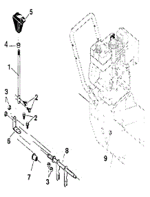 Shift Yoke parts for Craftsman Gas Snowblower 536886811 from AppliancePartsPros.com