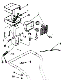 Headlight Assembly parts for Craftsman Gas Snowblower 536887221 from AppliancePartsPros.com