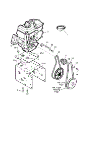 26`` 7.75Hp Engine 500 parts for Craftsman Gas Snowblower 536887750 from AppliancePartsPros.com