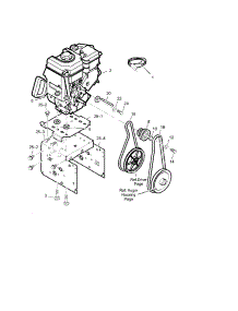 Engine parts for Craftsman Gas Snowblower 536887751 from AppliancePartsPros.com