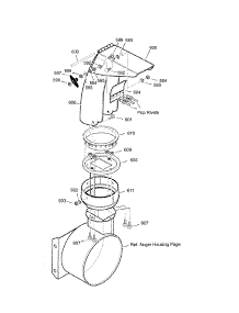 Discharge Chute parts for Craftsman Gas Snowblower 536887751 from AppliancePartsPros.com