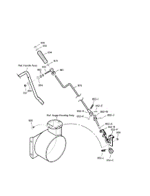 Chute Rod parts for Craftsman Gas Snowblower 536887751 from AppliancePartsPros.com