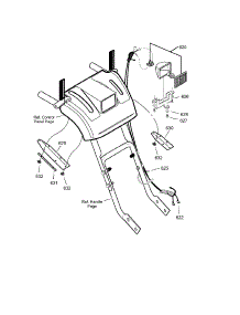 Headlight parts for Craftsman Gas Snowblower 536887751 from AppliancePartsPros.com