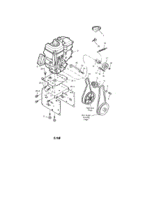 Engine parts for Craftsman Gas Snowblower 536887752 from AppliancePartsPros.com
