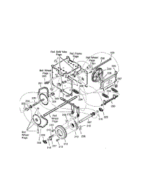 Drive parts for Craftsman Gas Snowblower 536887752 from AppliancePartsPros.com
