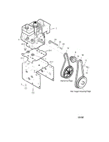Engine parts for Craftsman Gas Snowblower 536887990 from AppliancePartsPros.com