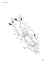 Handle parts for Craftsman Gas Snowblower 536887990 from AppliancePartsPros.com