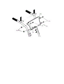 Panel / Decals parts for Craftsman Gas Snowblower 536887990 from AppliancePartsPros.com