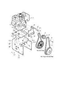 Engine parts for Craftsman Gas Snowblower 536887991 from AppliancePartsPros.com