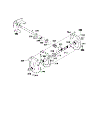 Gear Case parts for Craftsman Gas Snowblower 536887991 from AppliancePartsPros.com