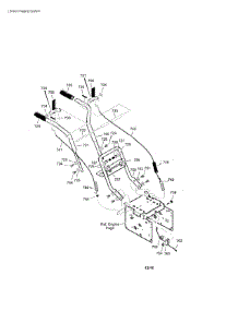 Handle parts for Craftsman Gas Snowblower 536887991 from AppliancePartsPros.com