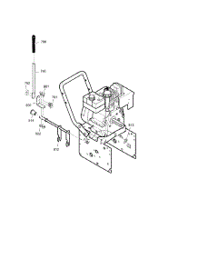 Shift Yoke parts for Craftsman Gas Snowblower 536887991 from AppliancePartsPros.com