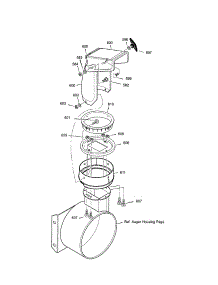 Discharge Chute parts for Craftsman Gas Snowblower 536887993 from AppliancePartsPros.com
