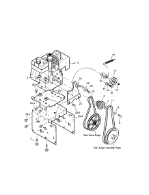 Engine parts for Craftsman Gas Snowblower 536887994 from AppliancePartsPros.com