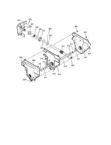 Gear Case parts for Craftsman Gas Snowblower 536887994 from AppliancePartsPros.com