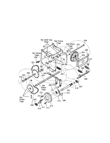 Drive parts for Craftsman Gas Snowblower 536887995 from AppliancePartsPros.com