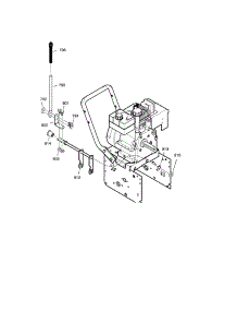 Shift Yoke parts for Craftsman Gas Snowblower 536887995 from AppliancePartsPros.com