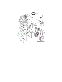 Engine parts for Craftsman Gas Snowblower 536887996 from AppliancePartsPros.com