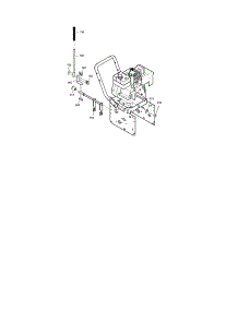 Shift Yoke parts for Craftsman Gas Snowblower 536887996 from AppliancePartsPros.com